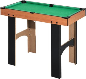 HOMCOM Masă de Jocuri 4 în 1 pentru Copii 6+ Ani, 87x43x73 cm, Multicolor | Aosom Romania