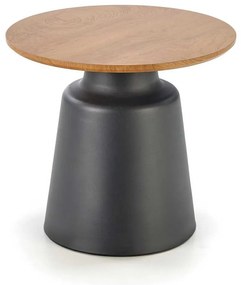 Măsuță de cafea Malaya, lemn natural / negru