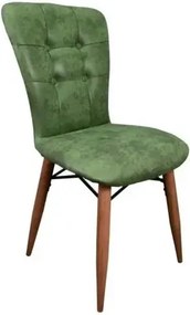 Scaun living tapitat mustar Beluga Homs