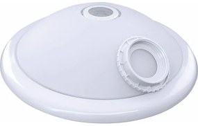 Plafonieră cu senzor de mișcare MANA, 2 x E27, 40 W, 230 V, Ø 30 cm, alb