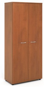Dulap înalt Praktik 80 x 40 x 182,1 cm, nuc închis