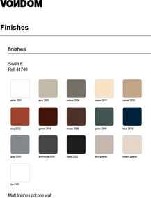 Set de 2 Jardiniere plante design decorativ exterior/interior CONIC JARDINIERE POT 100x40x35cm