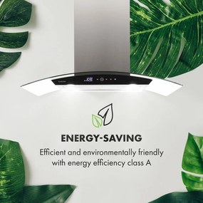 Colette, hotă, 90 cm, 600 m³/h, clasa de eficiență energetică A, oțel inoxidabil, argintiu