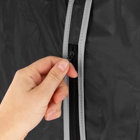 Husă de protecție pentru haine de agățat Compactor Dress Bag, negru