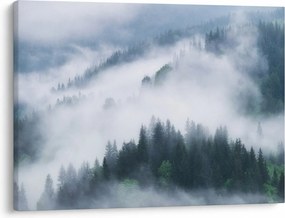 Tablou - Copacii în ceață (70x50 cm)