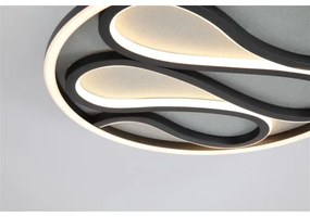 Searchlight ZENDISC 81100-39BK - Plafonieră LED dimmabilă, 20W, 230V, 3000K, Ø 39 cm