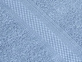 1x prosop de baie CLARYSSE ELEGANCE 70x140 cm + 1x prosop CLARYSSE 60x110 cm 100% bumbac, albastru
