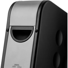 Convector electric Sencor 750/1250/2000W/230V termostat IP24 negru