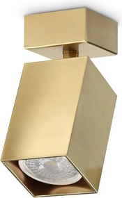 Spot aplicat tavan DYNAMITE AP1 SQUARE OTTONE