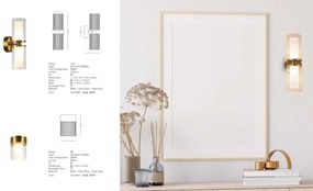 Mini Plafoniera/Spot LED aplicat design modern decorativ Luxury auriu