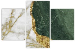 Tablou - Marmură verde N⁰3 (90x60 cm)