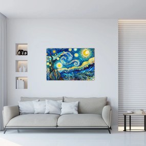 Tablou – Mozaic al nopții înstelate (90x60 cm)