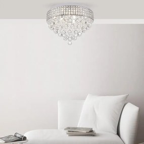 Plafonieră Zuma Line 19027-M CAPRI 6xG9/25W/230V argintiu