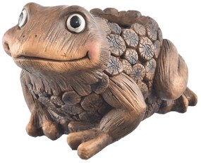 InDecor Ghiveci ceramic pentru flori broască Rona,34 x 30 x 22 cm