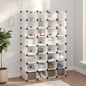 vidaXL Suport de pantofi, transparent, 93x36,5x140 cm, PP
