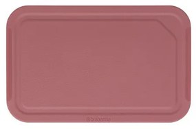 Tocator alimente Brabantia Tasty+ 1001187, 25x16 cm, Anti-alunecare, Usor de curatat, Rosu