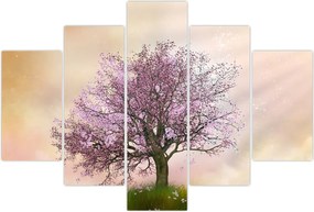 Tablou - Copacul înflorit în deal (150x105 cm)