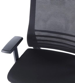 Scaun de birou Claudio 1 + 1 GRATUIT, negru