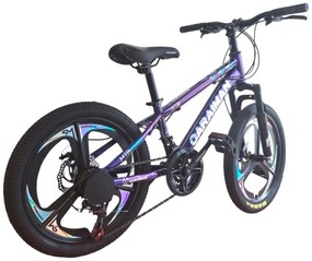 Bicicleta Caraiman, roti 20 inch, cadru otel, frane pe disc, cameleon, BC83