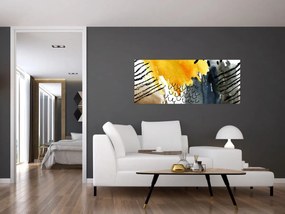 Tablou - Acuarelă abstractă (120x50 cm)