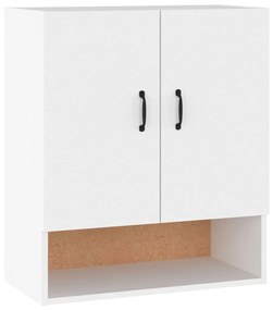 812879 vidaXL Dulap de perete, alb, 60x31x70 cm, lemn prelucrat