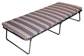 Pat metalic pliant Verona c401, 194x79x39cm, maro