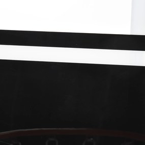 SPORTNOW Coș de baschet mural, panier basket, cu șuruburi de montare și cheie, pentru exterior, negru, transparent, portocaliu | Aosom Romania