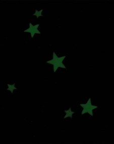 Lenjerie de pat din bumbac luminoasa pentru patut MAGIC STARS albastru Dimensiune lenjerie de pat: 40 x 60 cm | 100 x 135 cm