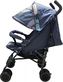 Carucior sport tip umbrela Baby Care™ PRO 803 Camouflage, Spatar reglabil in 7 trepte, pozitie somn, Amortizoare, Frana picior,Pliabil, Albastru Aqua