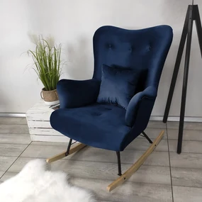 Fotoliu balansoar în stil scandinav Aria (Magic Velvet 2216). 1059396