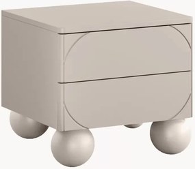 Noptieră cu sertare Sonatia II 45 cm 2 sertare - cașmir