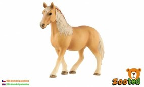 Cal domestic palomino zooted plastic 13cm în pungă