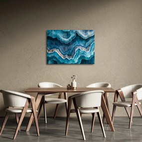 Tablou - Detaliu de acvamarin (70x50 cm)