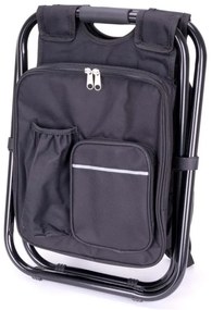 Rucsac multifuncțional pliabil, negru