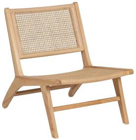 Fotoliu în culoare naturală țesut – Ixia