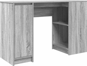 vidaXL Birou Gri Sonoma 120x42x76 cm lemn prelucrat