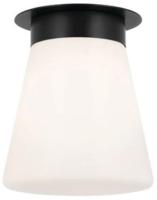 Kichler KL-ALBERS-F-T-BK Plafonieră de tavan ALBERS 1x E27/40W/230V Ø 21,6 cm, negru