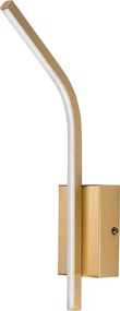 Rabalux 75089 - Aplică LED de perete pentru baie TILMANN 10W/230V 4000K IP44 auriu