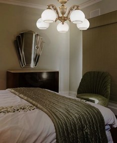 Lustra aplicata clasica din alama design italian 8600