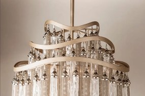 Candelabru LUX design elegant CHIMERA, cu 10 surse de lumina