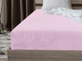 Cearsaf Frotir cu elastic EXCLUSIVE 180 x 200 cm mov deschis