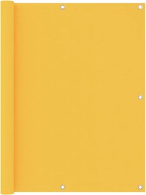vidaXL Prelată balcon galben 120x400 cm țesătură Oxford