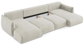 Colțar bej extensibil (în formă de "U") Leila – Makamii