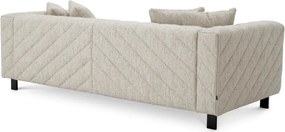 Canapea design LUX Avellino, Splendor light grey