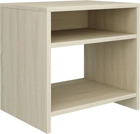 vidaXL Noptieră, stejar sonoma, 40x30x40 cm, lemn prelucrat