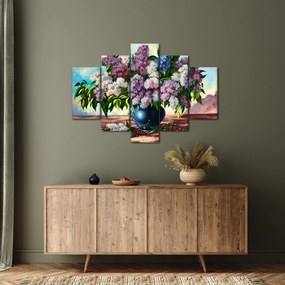 Tablou - Buchet de liliac (150x105 cm)