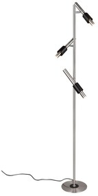 Lampadar negru-argintiu LED (înălțime 150 cm) Ikaris – Trio Select