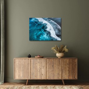 Tablou - Valuri pe mare (70x50 cm)