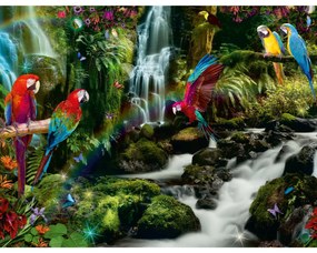 PUZZLE PAPAGALI IN JUNGLA, 2000 PIESE - RAVENSBURGER (RVSPA17111)