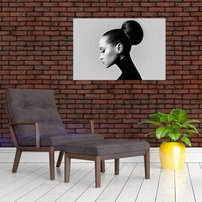 Tablou - Profilui femeii frumoase (90x60 cm)